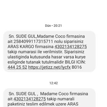 Jetizz Kargomu Kendi Kafasına Göre İade Ediyor