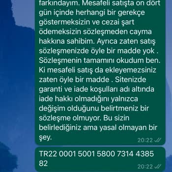 Tüketici Hakem Heyeti Kararına Rağmen Para İademi Yapmayan Roza Butik