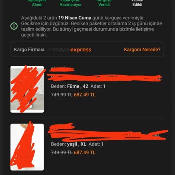 Trendyol Express Kargo Maceram: İstanbul'dan Antalya'ya, Düzce'ye Ulaşamayan Paketim