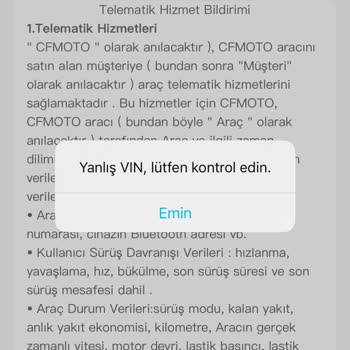 CFMOTO Ride Araca Bağlanmıyor?
