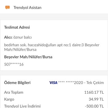 Trendyol Bana Sormadan Urunu İptal Ediyor