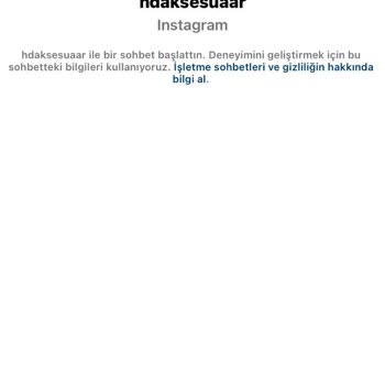 Instagram İşletme Hesabıma Mesaj Gelmiyor!