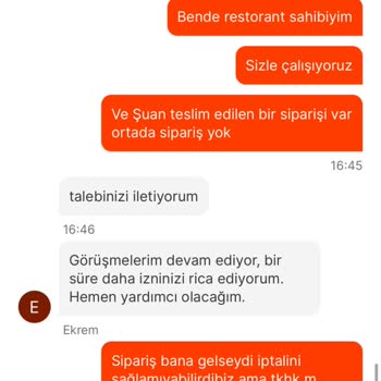 Migros Yemek Ürün Gelmemesine Rağmen İptal Sağlanmıyor