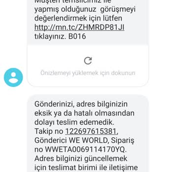MNG Kargo Çalışanının Müşteriye Sözlü Olarak Tehdit Etmesi