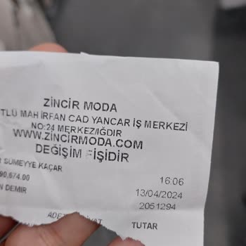 Zincir Moda Iğdır Zincir Mağazası
