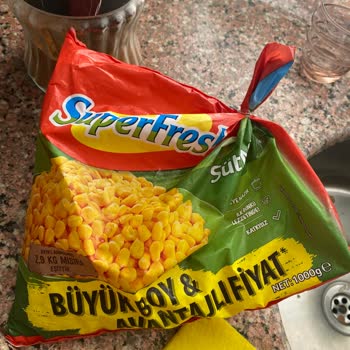 Superfresh Dondurulmuş Mısırdan Kurt Çıktı!