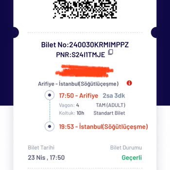 TCDD Standart Bilete Engelli Bileti Diyerek Trene Yolcuyu Almadı