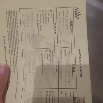 Gordion Nike Değişim Veya Para İadesi