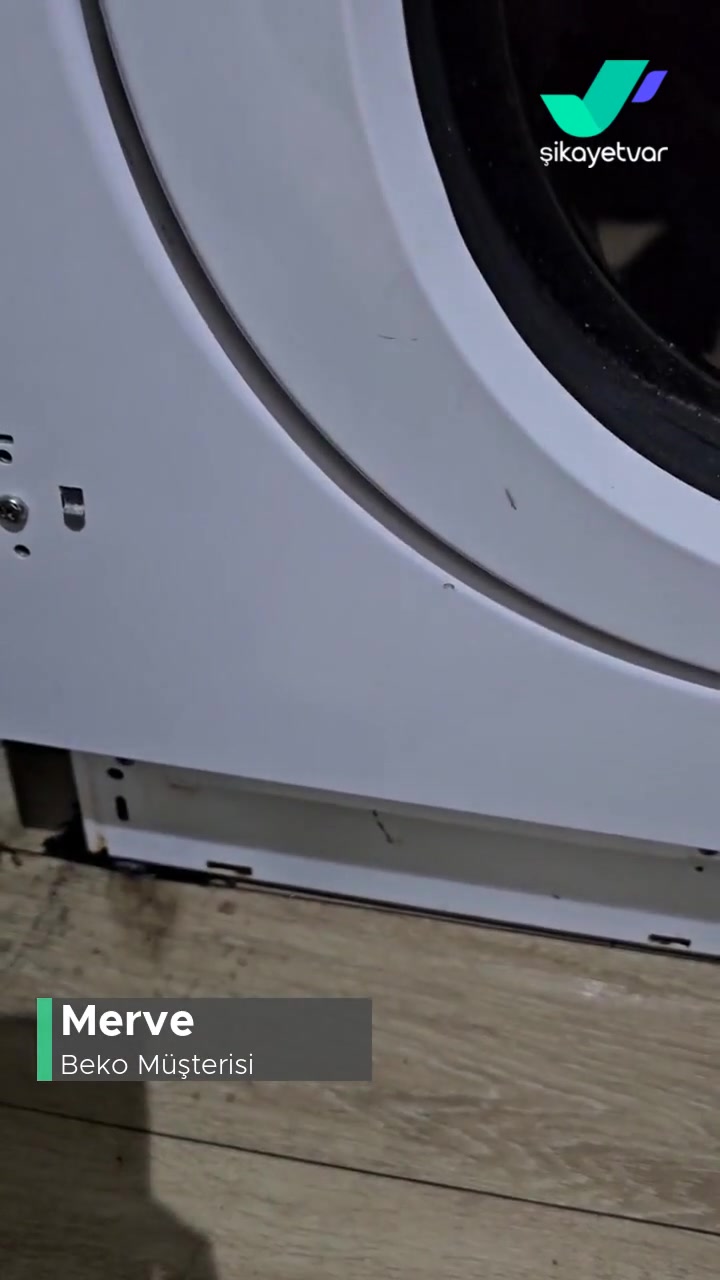 Beko Çamaşır Makinesinden Su Akıyor! videonun kapak resmi