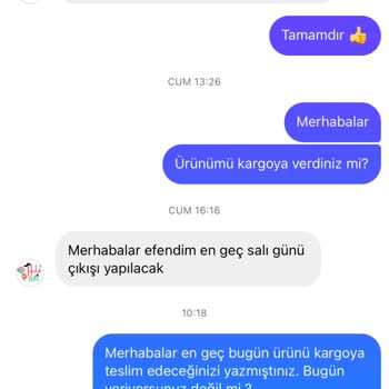 Hobimit (Ümit Ticaret) Belirtilen Sürede Ürün Gönderilmedi. Dönüş Sağlanmıyor