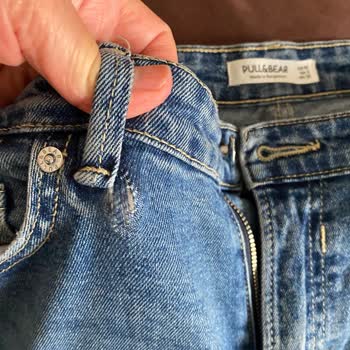 Pull & Bear Marka Yırtılan Kot Pantolon
