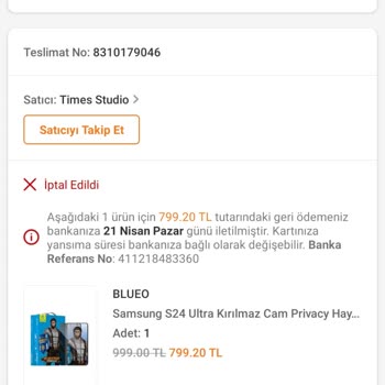Trendyol Ürün Olmadığı Halde Sipariş Alıp Dalga Geçiyor