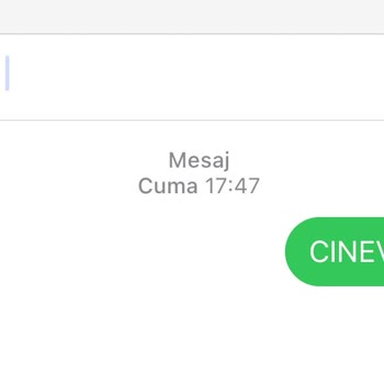 Paribu Cineverse Cineverse Mesaj İptali