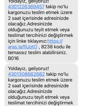 Aras Kargo Alipaşa Çalışmıyor, Kargolar Her Zaman Geri Gidiyor!