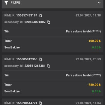 Casinopop Çekim Talebi Oluşturulmuş Benden Habersiz Ve Bakiyeme Gelmemiş Site