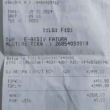 A101 Parası Alınan Ürünün Teslim Edilmemesi