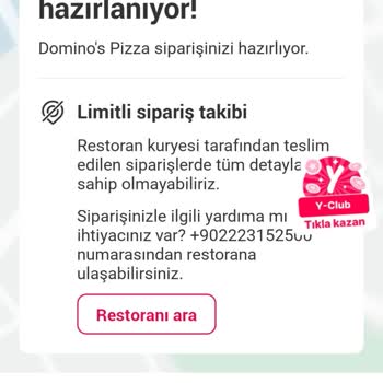 Yemeksepeti Gelmeyen Pizza Siparişi