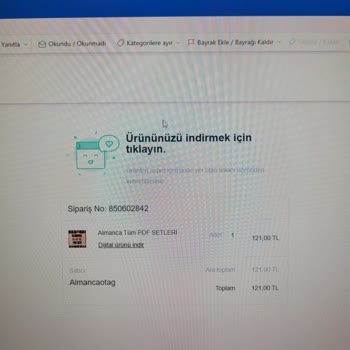 Shopier Alışverişte Beklenen PDF Seti Boş Çıktı!