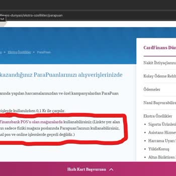 QNB Finansbank ParaPuan'ları Anlaşmalı İş Yerlerinde Kullandırmıyor