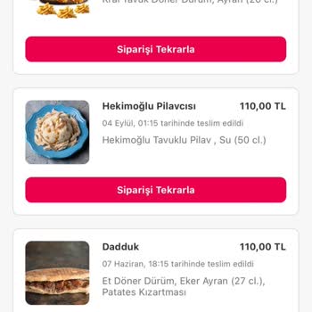 Yemek Sepeti Bilgim Dışında Kartımdan Sipariş Geçti