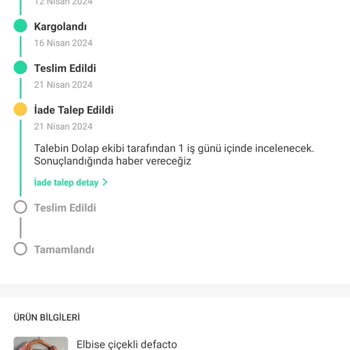 Dolap Alıcıya İade Kargo 60 TL Saçmalığı