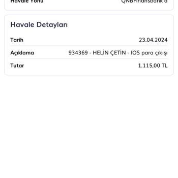 QNB Finansinvest Havale Problemi: İşlem Limiti Yetersizliği