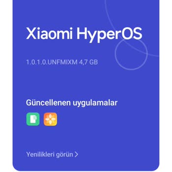 Xiaomi Note 13 Pro Güncelleme Almıyor