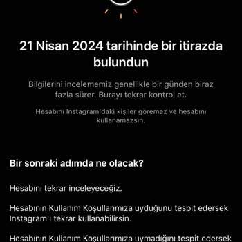 Instagram İtiraz Formu