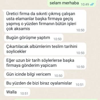 Gökhan Bilici Photography Fotoğraflarımızı Geciktiriyor İnsan Aldığı Paranın Hakkını Vermeli