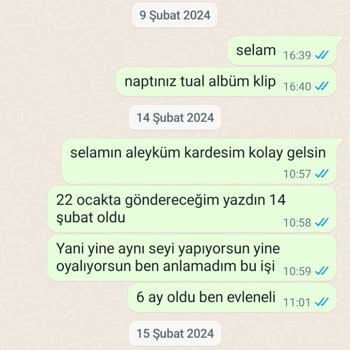 Gökhan Bilici Photography Fotoğraflarımızı Geciktiriyor İnsan Aldığı Paranın Hakkını Vermeli