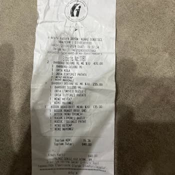 Arby's Arby' S Resturant Antalya 5M Migros