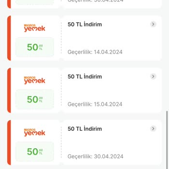 Migros Yemek Kupon Kullanım Hatası