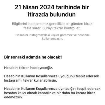 Instagram Hesabım Askıya Alındı!