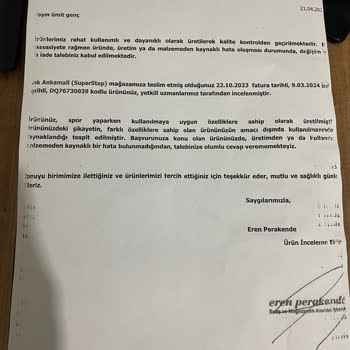 SuperStep - Nike Ayakkabı Şikayeti