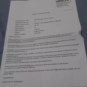 Kaliteli Olarak Gördüğümüz Lescon Da, Hayal Kırıklığı.