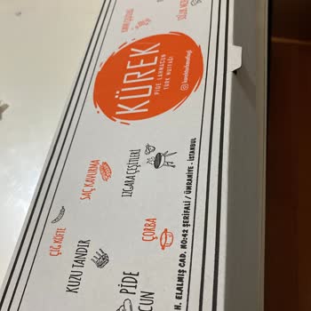 Dayı Kürek Lahmacun Şerifali Sipariş Soğuk Ve Geç Geldi.