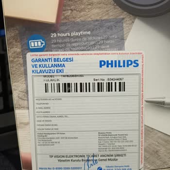 PHILIPS Ses Sistemleri Philips Müşteri Hizmetleri Kalitesizliği