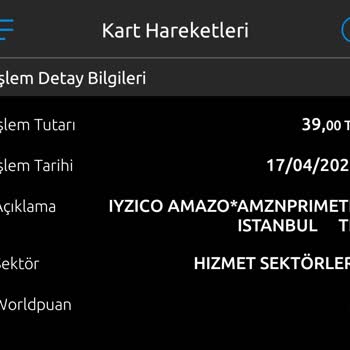 iyzico/Amazonprimetr Habersiz Ödeme Alınması