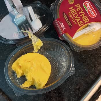 BİM Marketten Aldığım Peysan Peynir Helvası.