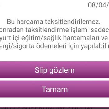 Enpara Taksitlendirme Kaldırması Sorunu