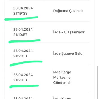 Birgündekargo Şirketi Tarafından Kargom Bana Ulaşmadan İade Edilmiş!