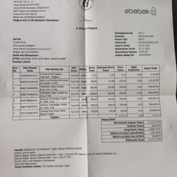 Ebebek Ürün Değişikliği İadesi Almıyor