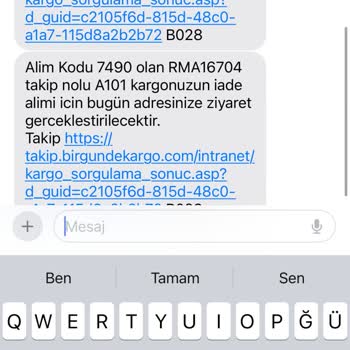 Bir Günde Kargo Şirketine Ulaşamıyorum Ve İade Kargomu Veremiyorum