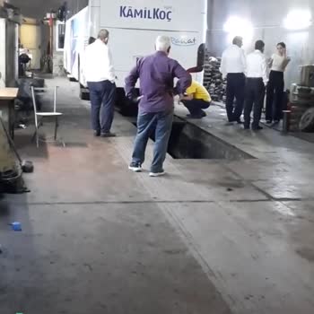 Kamil Koç Kalkış Saatinde Bakıma Giriyoruz!