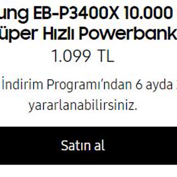 Samsung Shop Egitim İndirimi Sistem Hatası