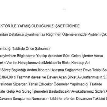 Evde Paketleme İşi Şikayet Dilekçesi