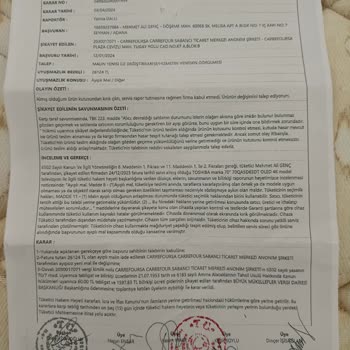 Carrefour SA Tüketici Hakem Heyetini Dinlemiyor TV Mi Değiştirmiyor