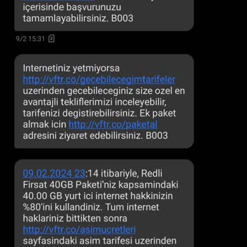 Vodafone Hat Aktive Etme Hatası