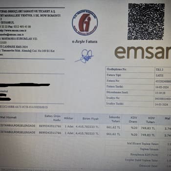 Emsan Mutfak Gereçleri Ürün Teslimat Problemi