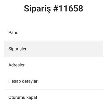 Memnunal.com Siparişimin Gönderilmemesi